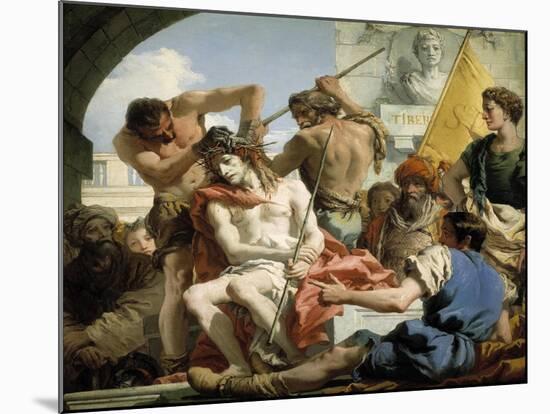 Christ Crowned with Thorns, 1772-Giandomenico Tiepolo-Mounted Giclee Print