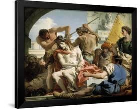 Christ Crowned with Thorns, 1772-Giandomenico Tiepolo-Framed Giclee Print