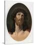 Christ Crowned with Thorns, 19th Century-William Dickes-Stretched Canvas