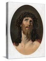 Christ Crowned with Thorns, 19th Century-William Dickes-Stretched Canvas