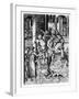 Christ Crowned with Thorns, C.1480 (Engraving)-Israhel van, the younger Meckenem-Framed Giclee Print