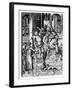 Christ Crowned with Thorns, C.1480 (Engraving)-Israhel van, the younger Meckenem-Framed Giclee Print