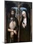 Christ Crowned with Thorns (Ecce Homo), and the Mourning Virgin-Adriaen Isenbrant-Mounted Art Print