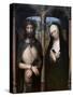 Christ Crowned with Thorns (Ecce Homo), and the Mourning Virgin-Adriaen Isenbrant-Stretched Canvas