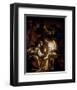 Christ Crowned with Thorns-Gerrit Van Honthorst-Framed Art Print