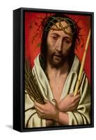 Christ Crowned with Thorns-Jan Mostaert-Framed Stretched Canvas