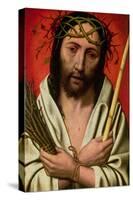 Christ Crowned with Thorns-Jan Mostaert-Stretched Canvas