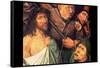 Christ Crowned with Thorns-Hieronymus Bosch-Framed Stretched Canvas