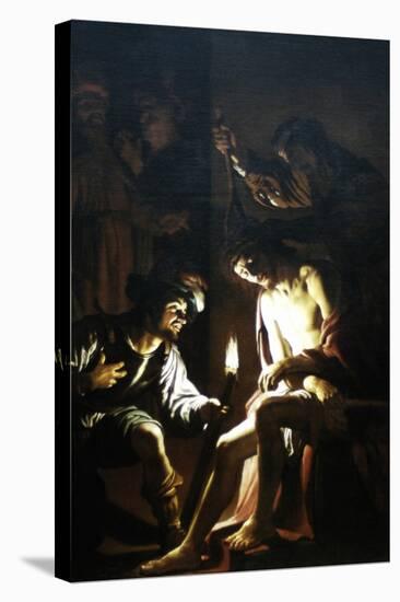 Christ Crowned with Thorns-Gerrit van Honthorst-Stretched Canvas