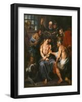 Christ Crowned with Thorns-Sir Anthony Van Dyck-Framed Giclee Print