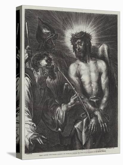 Christ Crowned with Thorns-Sir Anthony Van Dyck-Stretched Canvas