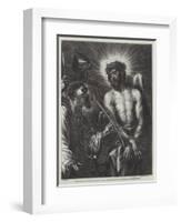 Christ Crowned with Thorns-Sir Anthony Van Dyck-Framed Giclee Print