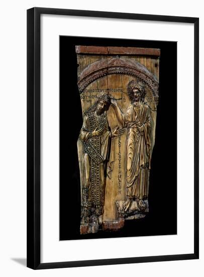 Christ Crowning Emperor Constantine VII, 945-null-Framed Photographic Print