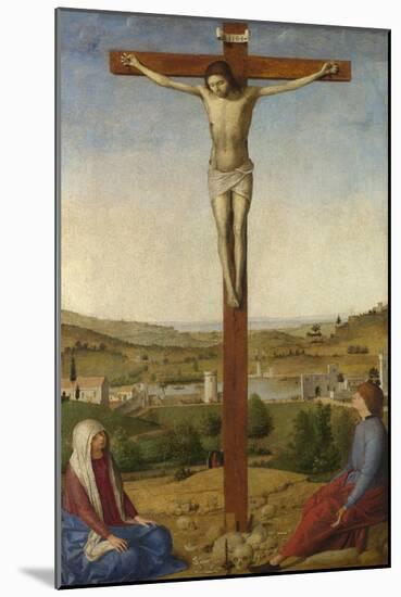 Christ Crucified, 1475-Antonello da Messina-Mounted Giclee Print