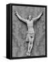 Christ Crucified, by Michelangelo Buonarroti-null-Framed Stretched Canvas