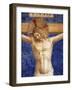 Christ Crucified. Inscription INRI on the Cross, Detail (Fresco)-Fra (c 1387-1455) Angelico-Framed Giclee Print