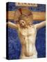 Christ Crucified. Inscription INRI on the Cross, Detail (Fresco)-Fra (c 1387-1455) Angelico-Stretched Canvas