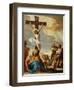 Christ Crucified, Stations of the Cross, 1747-Giandomenico Tiepolo-Framed Giclee Print