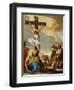 Christ Crucified, Stations of the Cross, 1747-Giandomenico Tiepolo-Framed Giclee Print