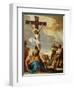 Christ Crucified, Stations of the Cross, 1747-Giandomenico Tiepolo-Framed Giclee Print