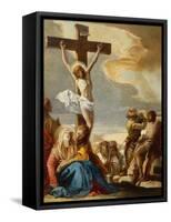 Christ Crucified, Stations of the Cross, 1747-Giandomenico Tiepolo-Framed Stretched Canvas