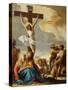 Christ Crucified, Stations of the Cross, 1747-Giandomenico Tiepolo-Stretched Canvas