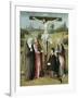 Christ Crucified with Donors and Saints, 1480-1485-Hieronymus Bosch-Framed Giclee Print