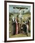 Christ Crucified with Donors and Saints, 1480-1485-Hieronymus Bosch-Framed Giclee Print