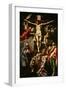 Christ Crucified with the Virgin, Mary Magdalene, Saint John the Evangelist and Angels-El Greco-Framed Giclee Print