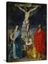 Christ Crucified with the Virgin, Saint John and Mary Magdalene-Sir Anthony Van Dyck-Stretched Canvas