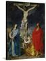 Christ Crucified with the Virgin, Saint John and Mary Magdalene-Sir Anthony Van Dyck-Stretched Canvas