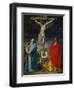 Christ Crucified with the Virgin, Saint John and Mary Magdalene-Sir Anthony Van Dyck-Framed Premium Giclee Print