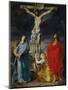 Christ Crucified with the Virgin, Saint John and Mary Magdalene-Sir Anthony Van Dyck-Mounted Premium Giclee Print