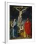 Christ Crucified with the Virgin, Saint John and Mary Magdalene-Sir Anthony Van Dyck-Framed Giclee Print