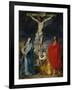 Christ Crucified with the Virgin, Saint John and Mary Magdalene-Sir Anthony Van Dyck-Framed Giclee Print