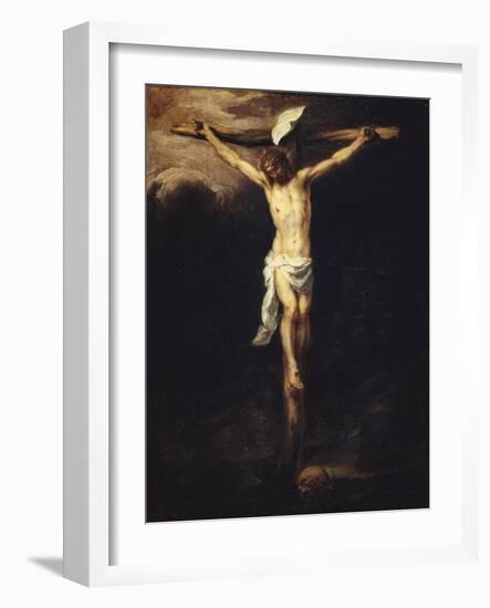 Christ Crucified-Bartolome Esteban Murillo-Framed Giclee Print