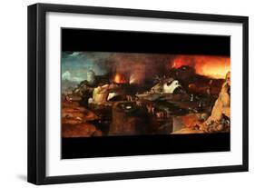 Christ Descent into Hell-Hieronymus Bosch-Framed Art Print