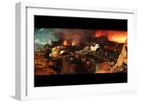 Christ Descent into Hell-Hieronymus Bosch-Framed Art Print