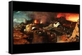 Christ Descent into Hell-Hieronymus Bosch-Framed Stretched Canvas