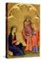 Christ Discovered in the Temple-Simone Martini-Stretched Canvas