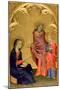 Christ Discovered in the Temple-Simone Martini-Mounted Premium Giclee Print