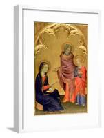 Christ Discovered in the Temple-Simone Martini-Framed Giclee Print