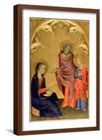 Christ Discovered in the Temple-Simone Martini-Framed Giclee Print