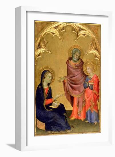 Christ Discovered in the Temple-Simone Martini-Framed Giclee Print