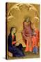 Christ Discovered in the Temple-Simone Martini-Stretched Canvas