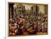 Christ Displayed to the People-Joachim Bueckelaer-Framed Giclee Print