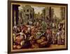 Christ Displayed to the People-Joachim Bueckelaer-Framed Giclee Print