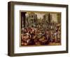 Christ Displayed to the People-Joachim Bueckelaer-Framed Giclee Print