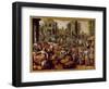 Christ Displayed to the People-Joachim Bueckelaer-Framed Giclee Print