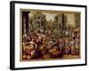 Christ Displayed to the People-Joachim Bueckelaer-Framed Giclee Print
